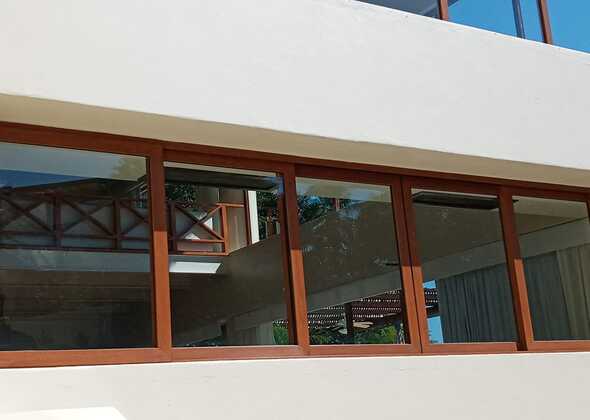 fachada de cristal